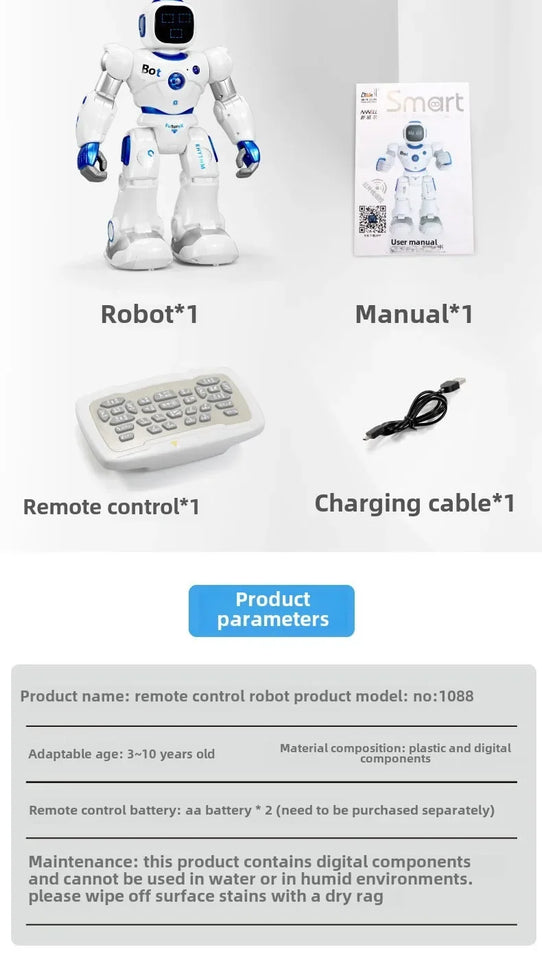 AI Coding Robot for Kids 3-6 | Voice Control & Dance Programming STEM | Educational Gift with Remote Learning Games