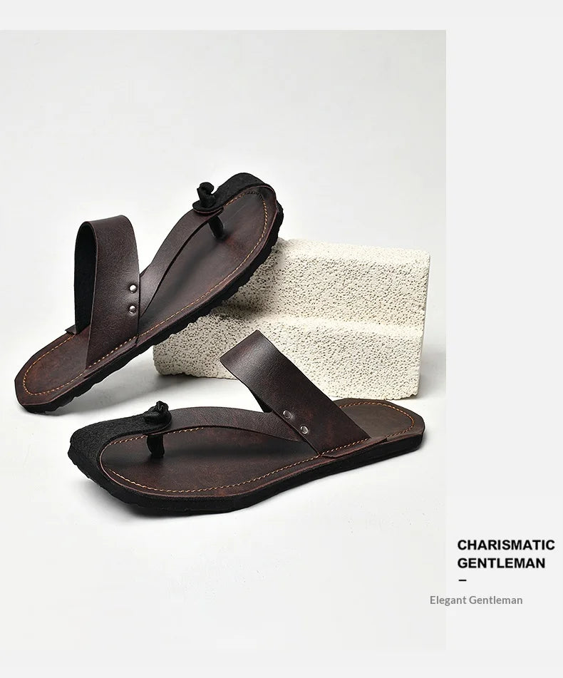 Summer New Minimalist Style Sandals With Exposed Toes Comfortable And Breathable Personalized And Fashionable Original Design