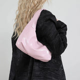 Trendy Handbag for Women with Unique Bows and Rivet Embellishments Stylish PU Leather Women's Shoulder Bag