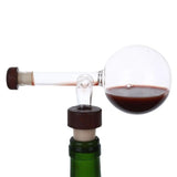 Wine Aerator Pourer in Bottle Red Wine Quick Decanter Glass Wine Aerator Wine Gifts for Birthday Gathering Party