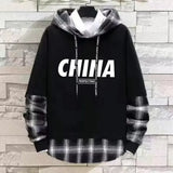Top White Sports Suits Alphabet Pants Sets Sweatshirt Men's Clothing Plaid T Shirt Man Original Sweatpants Tracksuit Brands Xl