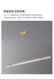 Italian minimalist designer bar restaurant chandelier Nordic minimalist modern all copper restaurant bar lighting