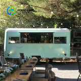 All Purpose Mobile Food Trailer for Sale Flexible Movement Design for BBQ Coffee Ice Cream Vending Complete Package