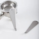 Coffee Maker Handle Filter Remover Stainless Steel Powder Bowl Disassembly Tools Espresso Portafilter Basket Separator