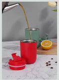 Mini Thermos Bottle Coffee Mug Stainless Steel Cup Thermal Leakproof Vacuum Flask Double Wall Tumbler Insulated Travle Drinkware