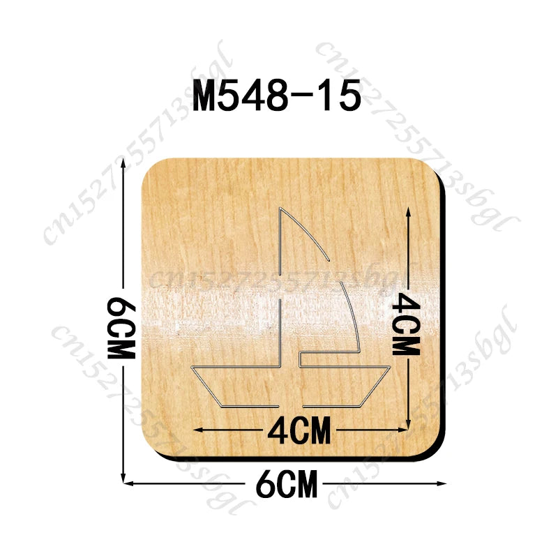 New Cutting Dies New Arrivals Scrapbooking 16MM Knife Suitable for Rolling Type Wooden Mold Cutting Machine