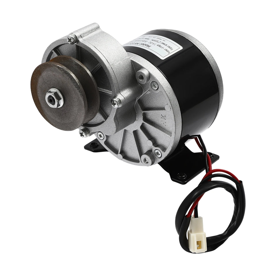 250W Brushed DC Gear Reduction Motor MY1016Z 12V/24V/36V 2750RPM 1N.m for Electric Bicycle E-Bike Scooter DIY Engine