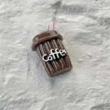 Mini Coffee Simulation Fake Food Play Flatback Cabochons Embellishment For Scrapbooking Manualidades Accesorios y Materiales