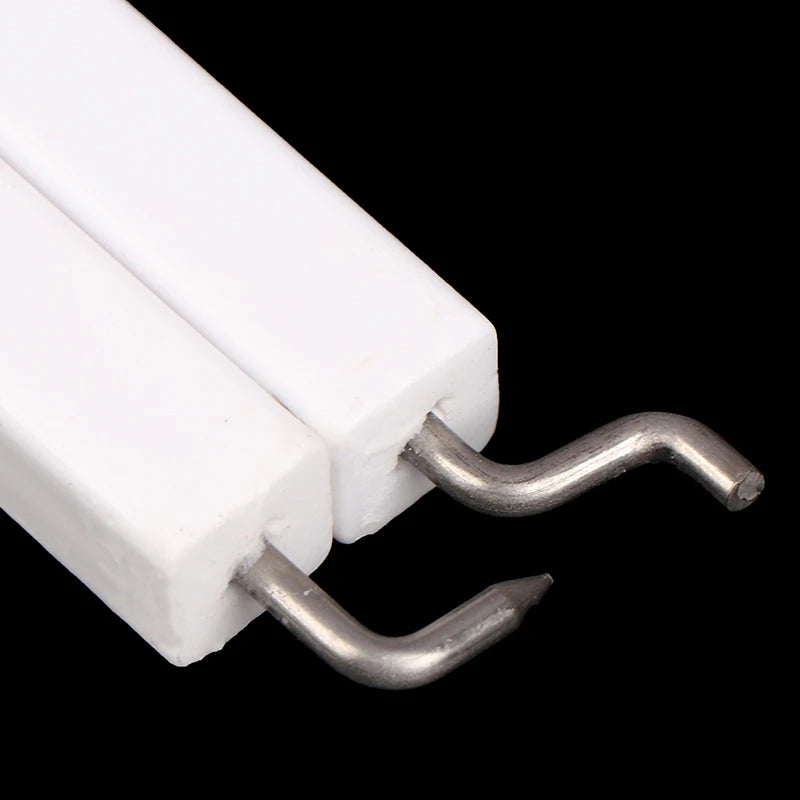 2*Special Commercial Stove Gas Oven Square Needle High Temperature Resistant Ceramic Ignition Needle Ignition Rod Fire Detection