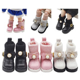 1 Pair Doll Boots Ob11 Shoe Baby New OB11 Shoes Doll Shoes 1/12 Shoes BJD Doll Boots