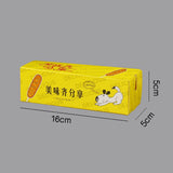 100pcs/lot Hot Dog Packaging Box Sausage Snack Food Boat Boxes Disposable Party Food Serving Tray Catering Takeaway Paper Box
