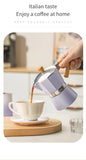 Bincoo Coffee Moka pot Classic Italian Espresso Maker Extraction Hand Brewing coffee Pot Barista Coffee Machine Coffee Utensil