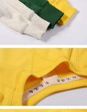 Retro Olive Green Heavy Terry Pullover Sweatshirt Trendy Brand Solid Color Long Sleeve Cotton Men's Loose Retro Trend