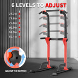 Dip Station - Home Gym Strength Training Pull-Ups Dip-Ups 330Lbs