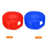 2pcs 70mm Manifold Gauge Protective Boot Covers For Gauges Red Blue Electrical Appliances And Testing Equipment Accessories