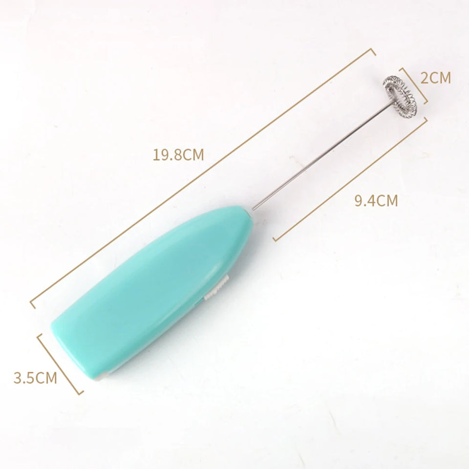 Electric Milk Frother Egg Beater Mini Kitchen Blender Milk Foam Machine Whisk Cream Blender Milk Foamer Home and Kitchen Tools