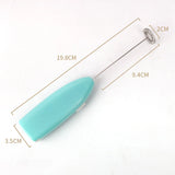 Electric Milk Frother Egg Beater Mini Kitchen Blender Milk Foam Machine Whisk Cream Blender Milk Foamer Home and Kitchen Tools