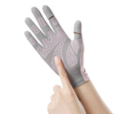 Sunscreen gloves for men and women, touch screen, ice silk thin design, large size, summer outdoor driving, cycling, rider, sun