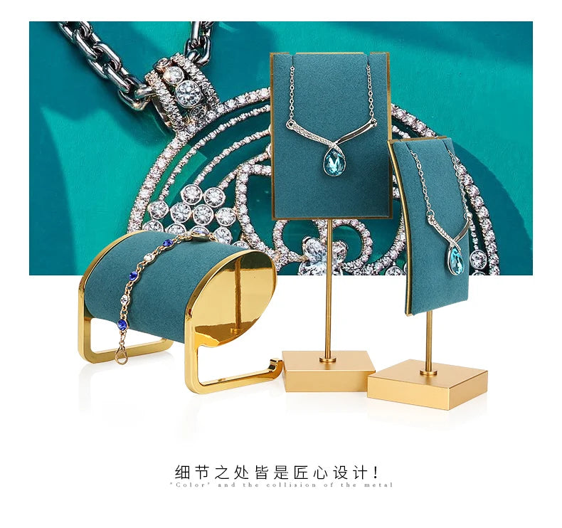 Cool Jewelry Shop Window Show Props Necklace Display Shelf Pendant Show Stand Women Jewelry Organizer