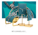 Cool Jewelry Shop Window Show Props Necklace Display Shelf Pendant Show Stand Women Jewelry Organizer
