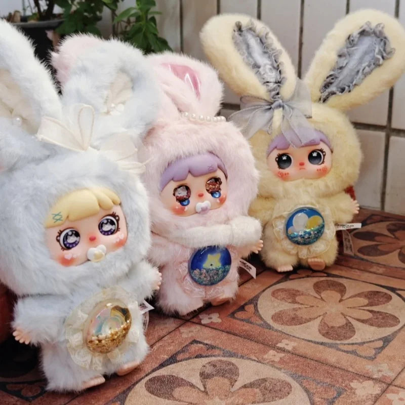Spot New Baby Three Mocici Candy Heart Rabbit Magic Secret Realm Series Blind Box Plush Doll Cute Trendy Play Birthday Gift