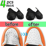 5pairs Crease Protector Shoe Head Stretcher Sneaker Anti Crease Wrinkled Fold Shoe Support Toe Sport Crease Protector Dropship