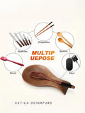 Tray Spoon Pad Cooking Spatula Tableware Holder Wooden Spoon Holder Wooden Spoon Rack Household And Commercial Spoon