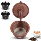 5.4*3.5CM Food Grade PP Reusable Coffee Capsule Pods For Dolce Gusto Refillable Filters Crema Espresso Capsules Cup Kitchen Tool