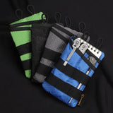 Foldable Small Tool Storage EDC Pouch Lightweight Wear Resistant Organizer for Camping Hiking Sports Portable Credit Card Wallet