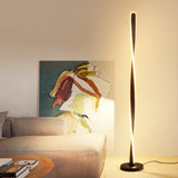 spiral Floor Lamp Modern Long Line Floor Lamp For Living Room Sofa Bedroom Study Living Room Home white standing  Floor Lamp