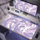 Art vortex texture Mouse Pad Computer Laptop Keyboard Pads Office Large Desk Mat Gaming Mousepad Rubber Non-Slip Cushion 900X400