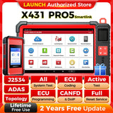 NEW Launch X431 PRO 5 PRO5 Car Diagnostic Tools J2534 Programming Auto OBD2 Scanner Diagnosis Automotive Tool pk X-431 V+