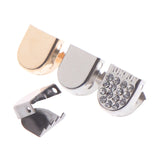10PCS Metal Shoelaces Tips Head No Tie Shoelaces Metal Lace Lock DIY Sneaker Kits