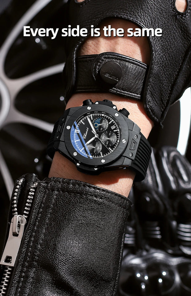 CHENXI Top Brand Luxury Watches for Mens Creative Fashion Luminous Dial with Chronograph Clock Male Casual Wristwatches