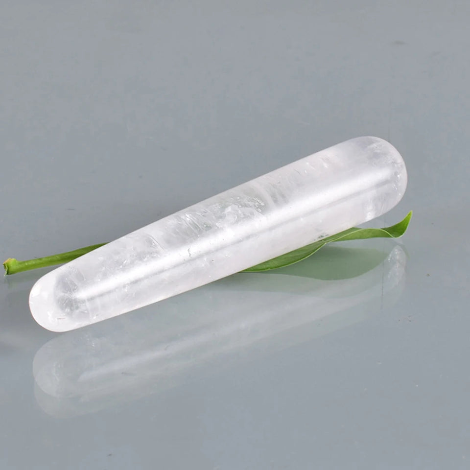 Natural Jade Rose Quartz Wand Facial Skin Care Tools Massage For Face Beauty Lifting Slimming Wholesale&DropShipping