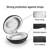 Travel Case Portable Storage Box for Single Watch Shock and Impact-resistant for Wristwatches Smart Watches Accessories