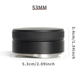 51/53/58mm Coffee Tamper Coffee Distributor Espresso Distribution Tool Espresso Machine Accessories Tools,Coffee Shops Kitchen