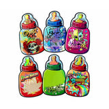 3.5G Die Cut Bottle Shaped Package Empty Irregular Designer Mylar Bags Plastic Storage Pouch Smell Proof 3.5 Packaging Hreb Case