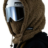 Furry Winter Ski Riding Cold Mask Warm Neck Scarf Hood Plus Velvet Thick Windproof Ear Protection Hat