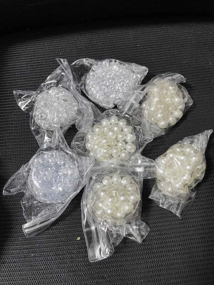 Squishy Balls Ice Beads Stress Relief Toy Super Soft Sensory Fidget Toys for Kids Adults Anxiety Relaxation Squeeze Gift