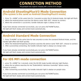 Z03DP Black Myth Wukong Gamepad 800Hz Wireless Dual Vibration Gaming Controller 6-Axis for Switch/IOS/Android/PC Hall Joystick