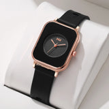 Fashion Rectangle Women Watches Casual Silicone Band Sports Watch Reloj Mujer Girls Clock Gift