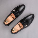 Mens Dress Shoes Formal Leather Shoe Fashion italy shoes Handmade Wedding Party Shoes Men Loafers Oxford Shoes