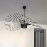 Italian Nordic Straw Hat Pendant Light Restaurant Art Living room Designer Industrial Retro Restaurant Kitchen Hanging Lights