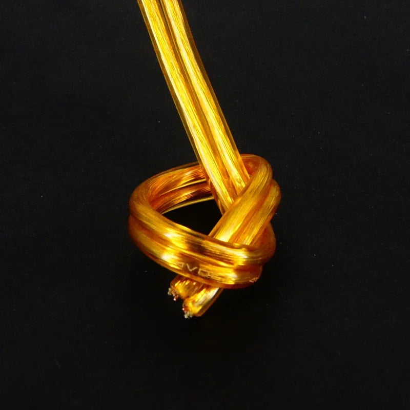 10 Meters Electrical Wires Transparent Parallel Line 2 Cores Flat Cable For Chandelier Lighting Table Lamp Crystal Copper Line