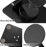 Folding Phone Holder Desktop Magnetic Phone Stand 360° Rotation Desktop Cell Phone Stand For iPhone 16 15 14 13 12 Pro Max Mount