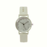 Fashion Women's Pink Minimalist Watch Silicone Strap Quartz Wristwatch Elegant Ladies Watches