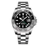 2025 PAGANI DESIGN New PD-1662 V5 Men Mechanical Watches Luxury Ceramic Bezel Automatic Watch 100M Waterproof GMT Watch for Men