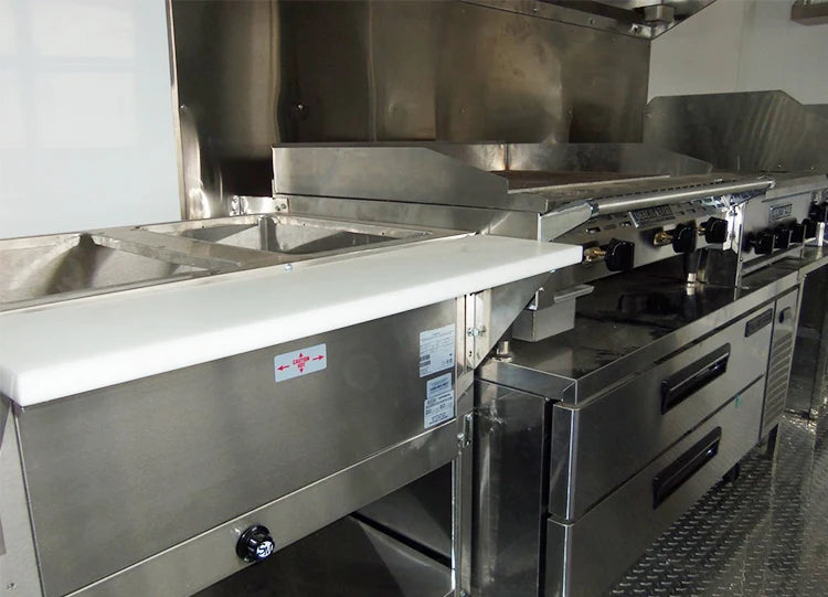 Pro Food Trailer Manufacturer Built EU USA AU Standard Quality with Personal Customization Choice Business logo Food Truck