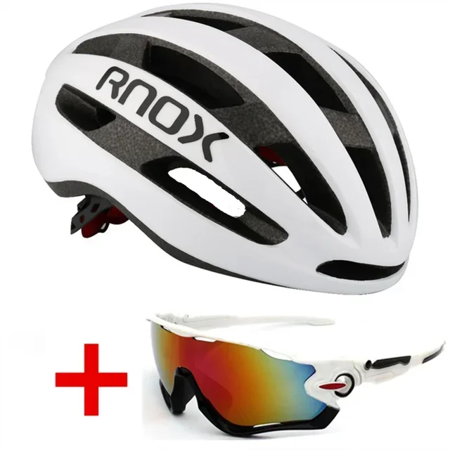 RNOX New Ultralight Cycling Helmet Safety Cap Bicycle Helmet for Women Men Racing Bike Equipments Road MTB Adult Bike Helmets